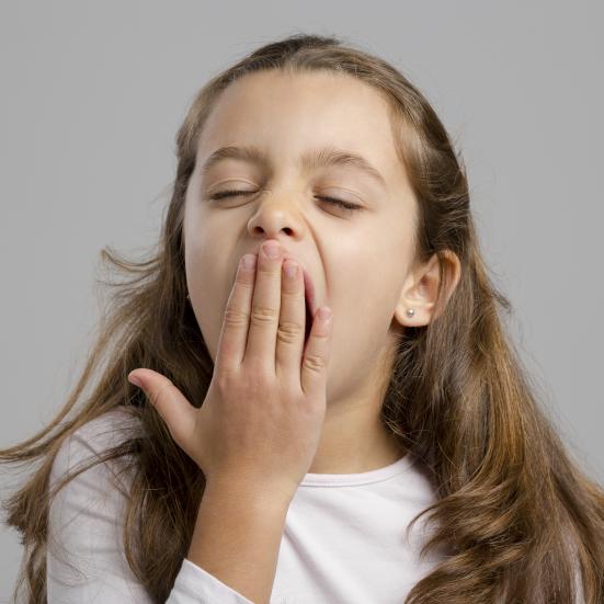 Fotografi af piger der gaber